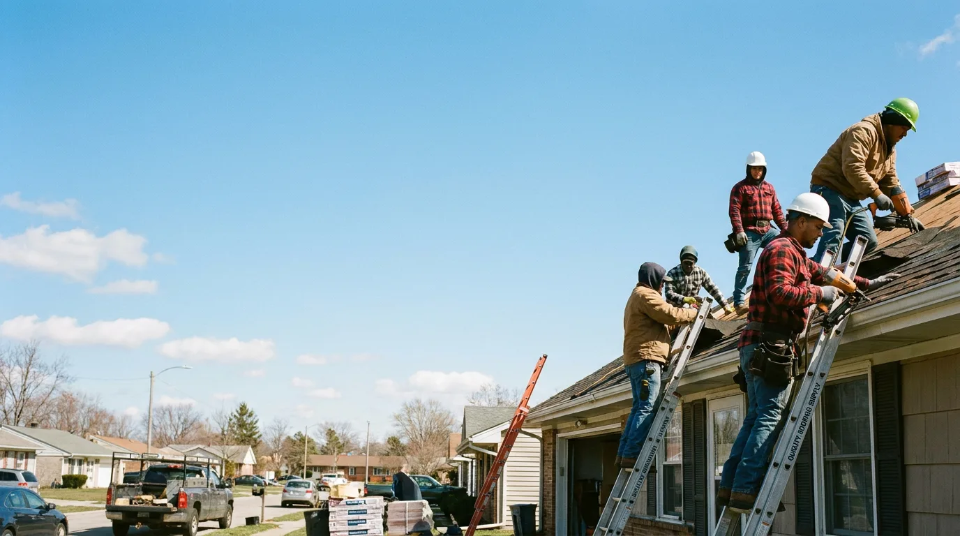 Roofing in Dexter City, OH near me